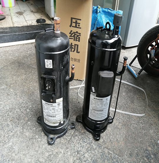 石棉中央空调压缩机的更换维修
